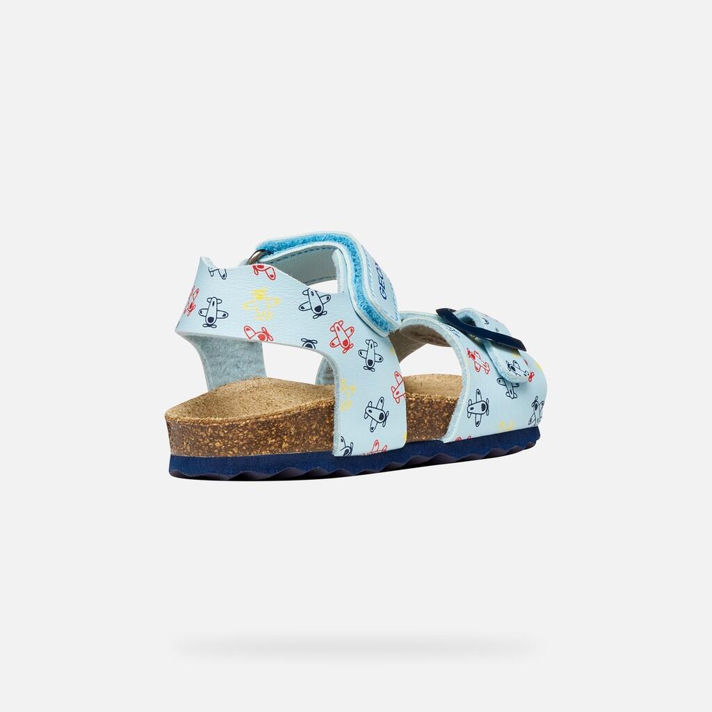 Sandales Bébé Garçon B SANDAL CHALKI BOY Bleu Clair 6/7