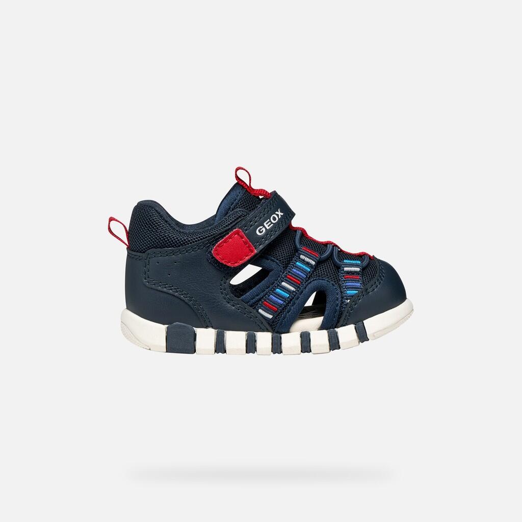 Sandales Bébé Garçon SANDAL IUPIDOO BABY BOY Bleu Marine/Rouge 2/7