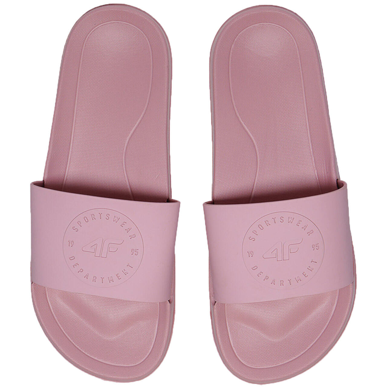 4F F045A Damen Zehentrenner rosa hell 2/3