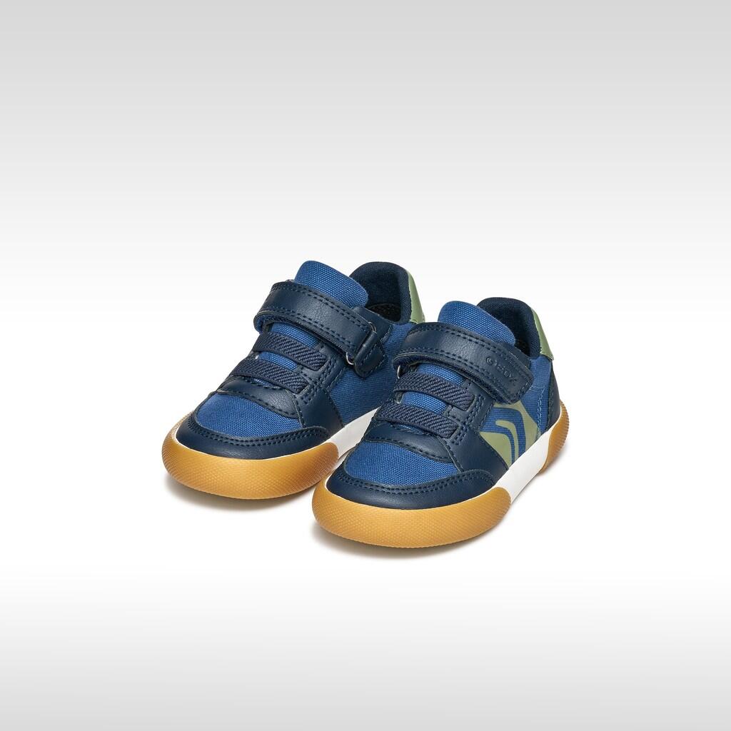 Baskets Bébé Garçon B GISLI BOY Bleu Marine/Vert Olive 3/7