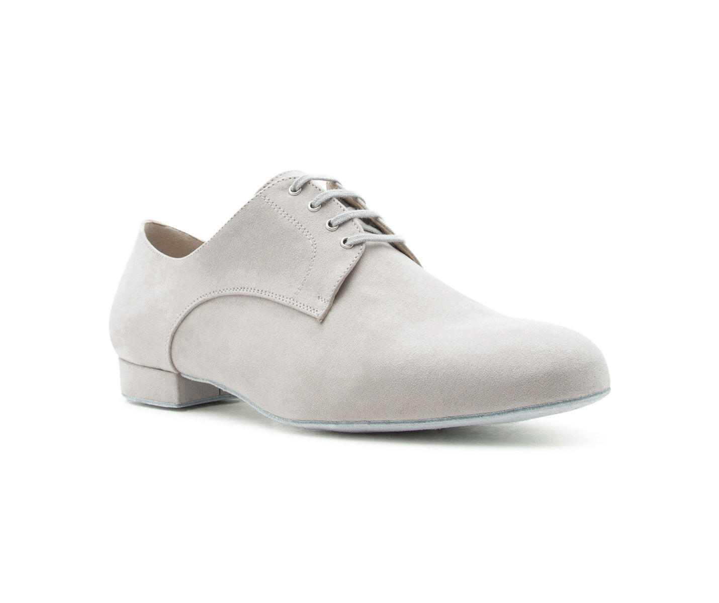 Noble Tanzschuhe in Grau Wildleder 2/5