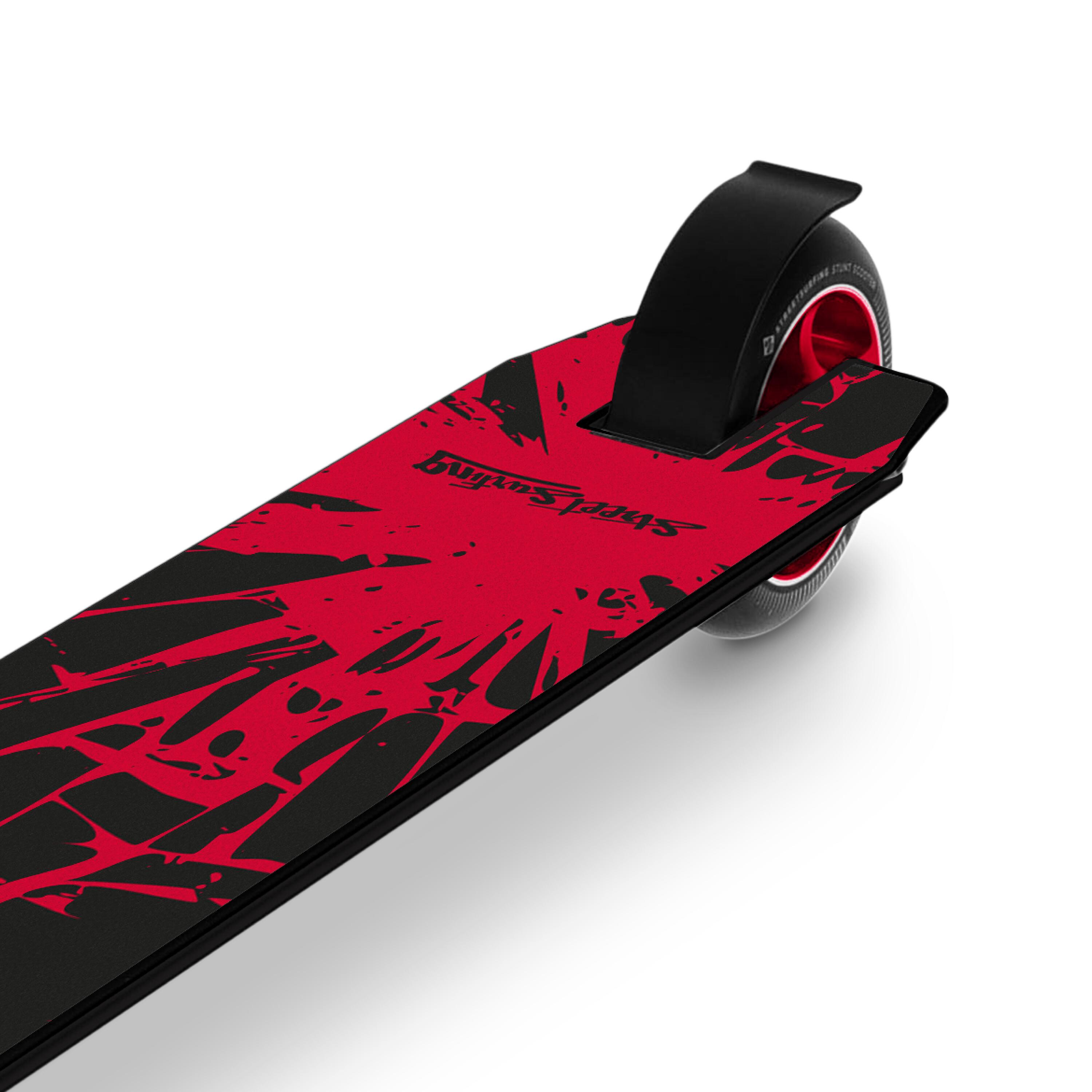 Trotinete de Acrobacias Torpedo Cracked Red 3/7