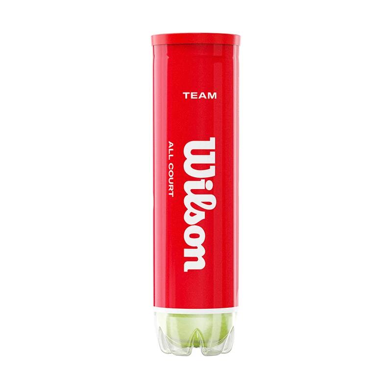 Bolas de ténis Team 100th (Conjunto de 4) (Amarelo) 2/4