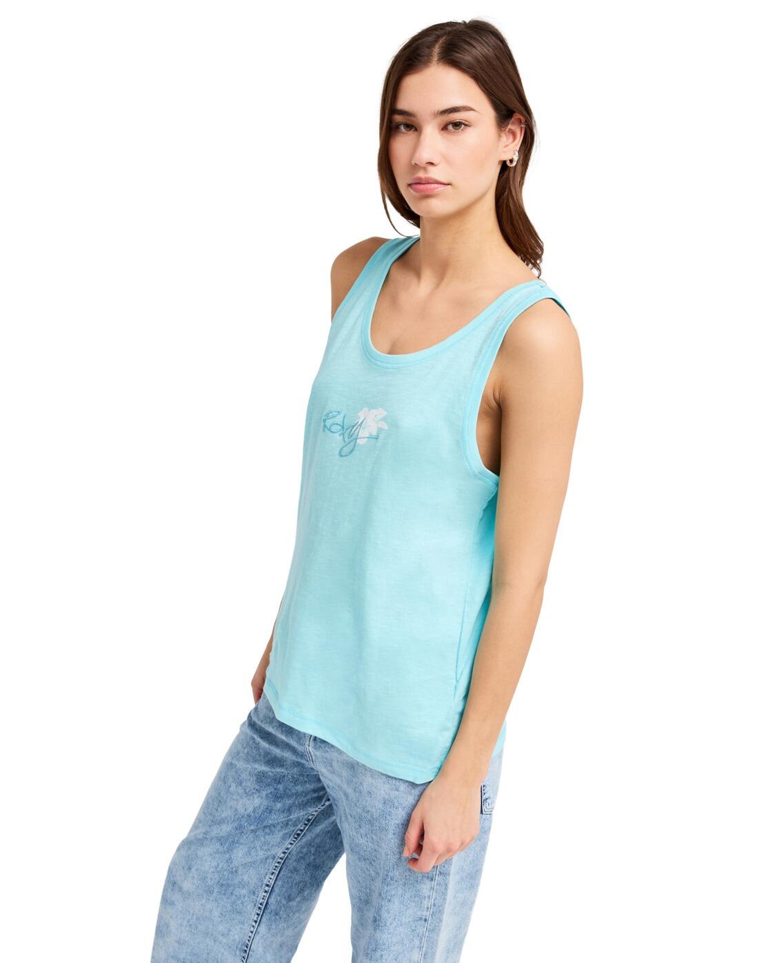 Camiseta sin mangas DREAM OASIS Azul Mujer 3/4