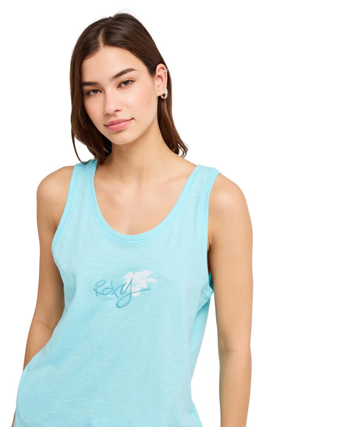 Camiseta sin mangas DREAM OASIS Azul Mujer 4/4