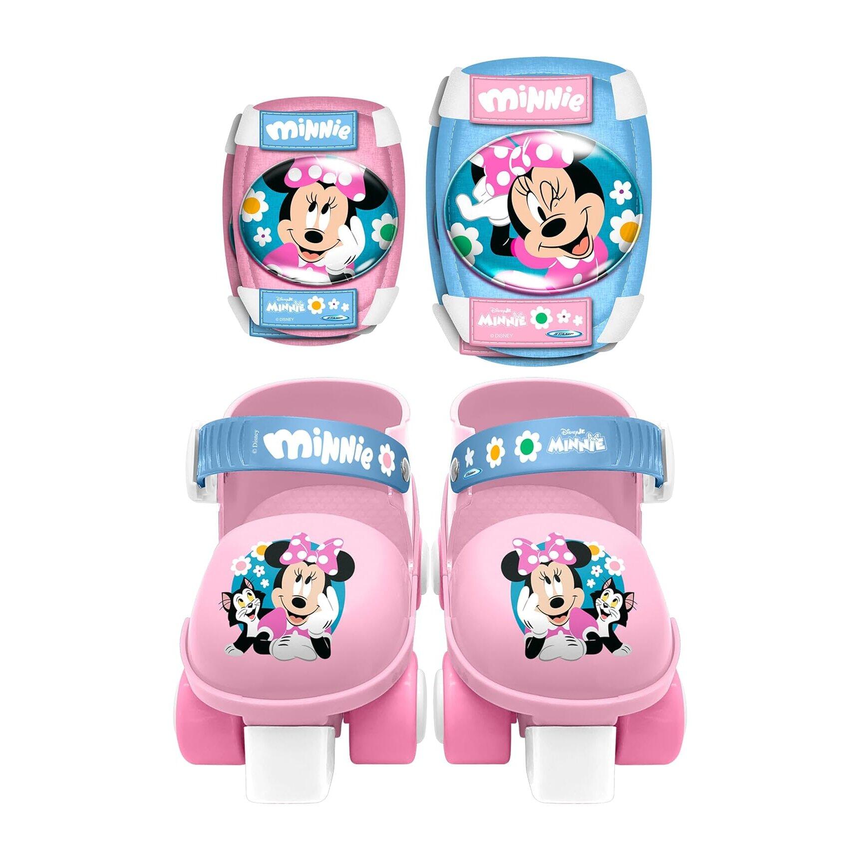Pattini e Protezioni per Bambini Minnie Mouse UE 23-27 Rosa 2/3