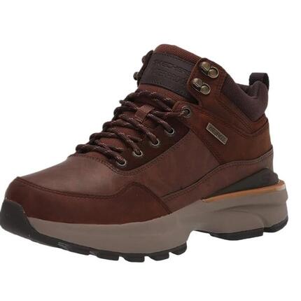Buty męskie SKECHERS FLYWALK RUSKIN brązowe 40