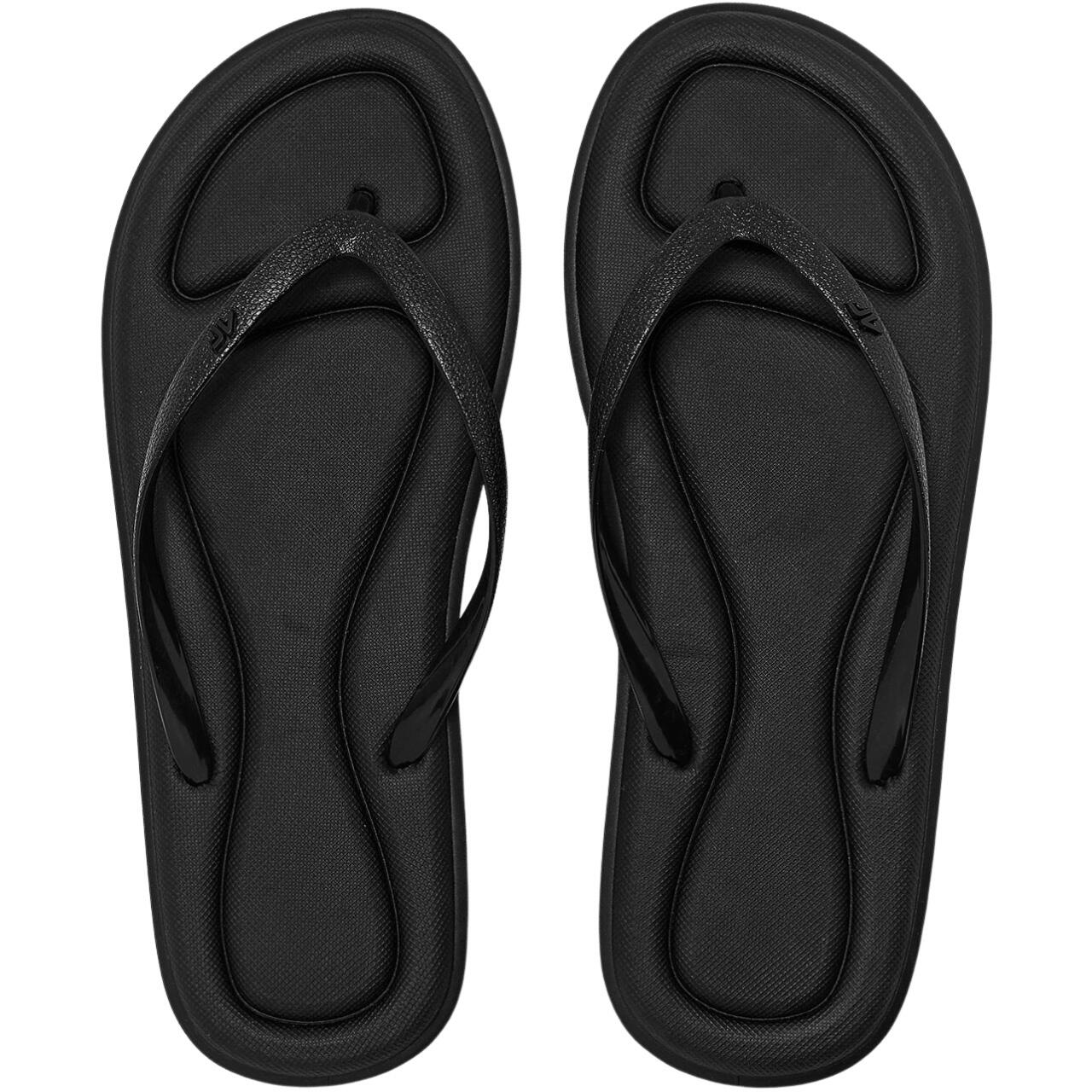 Tongs femme 4F F020A noir intense 4/6