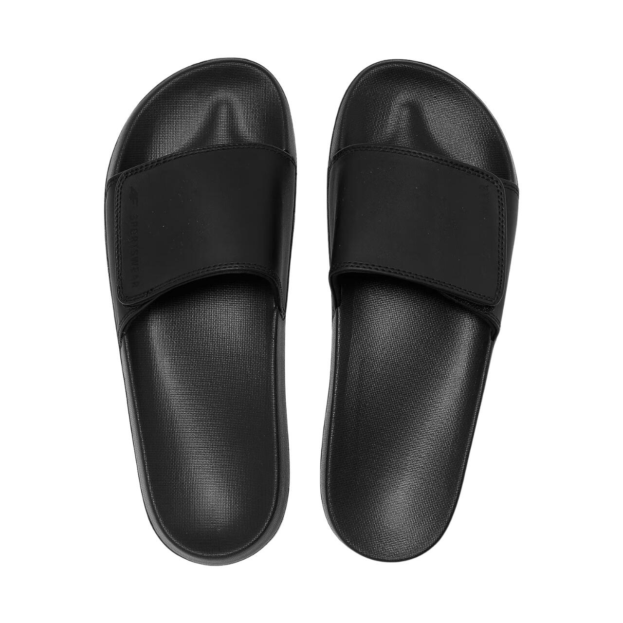 4F Herrenslipper M032A schwarz 4/6