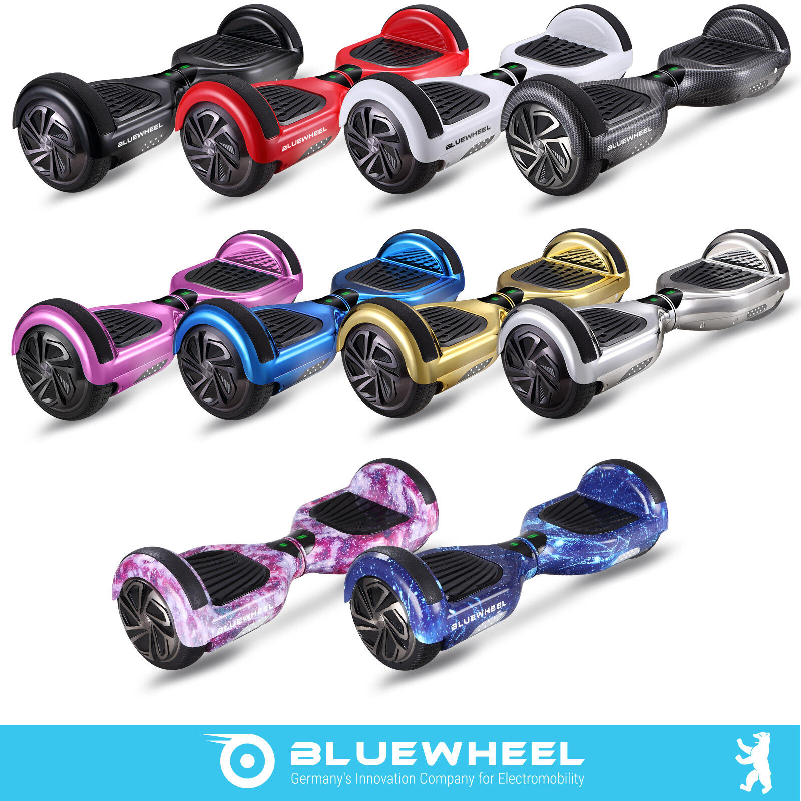 Hoverboard Bluewheel HX310s_BS 6,5", app, Bluetooth, 15 km/h 7/8