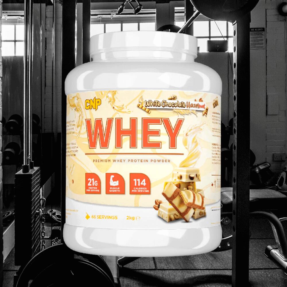 CNP Whey (2000g) White Chocolate Hazelnut - Eiwitten - Eiwit Mix 2/3
