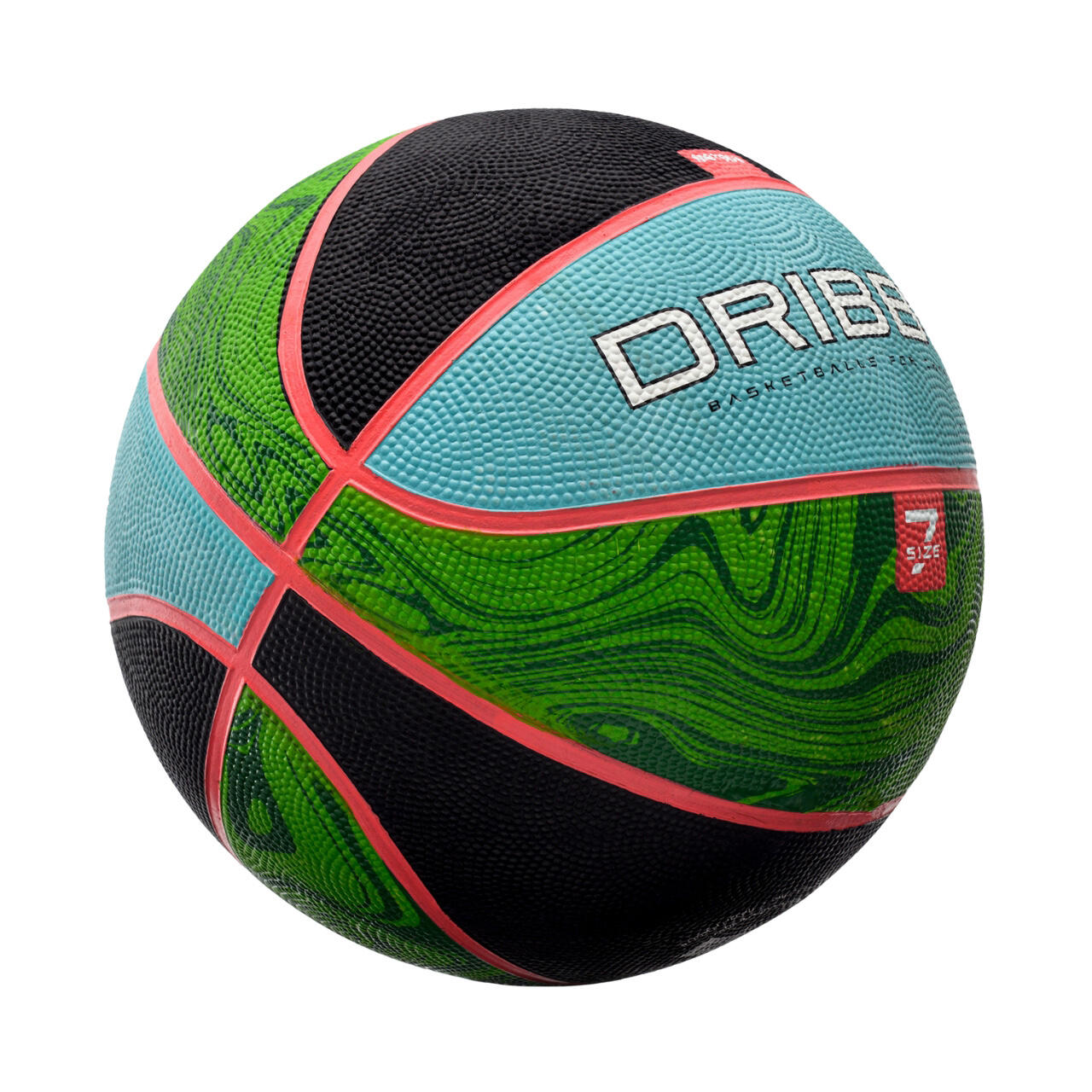 Balón de baloncesto Meteor negro 1/7
