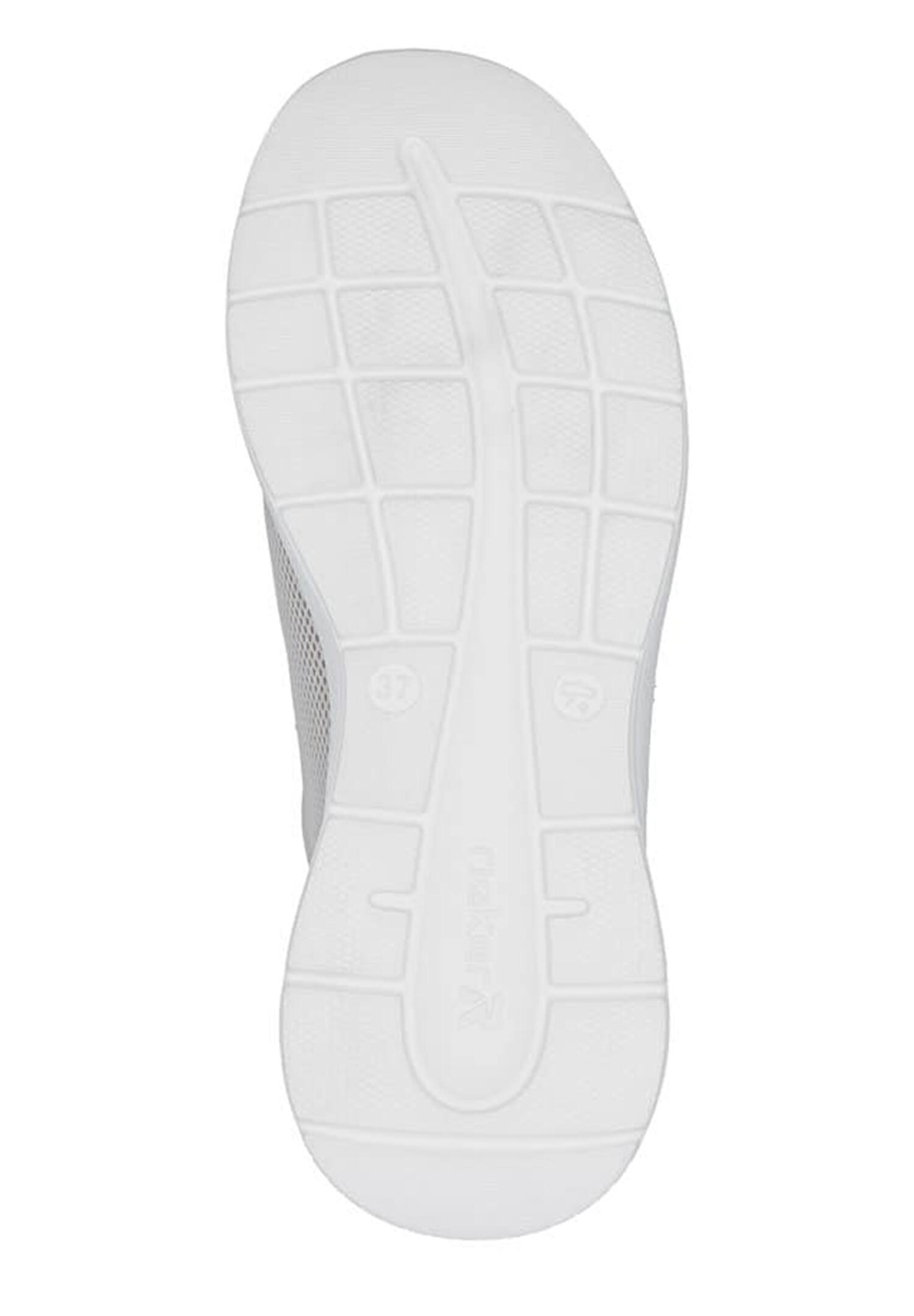 Rieker Damen Sneaker Sneaker Freizeit bequem Memory-Foam M8551-60 beige 4/4