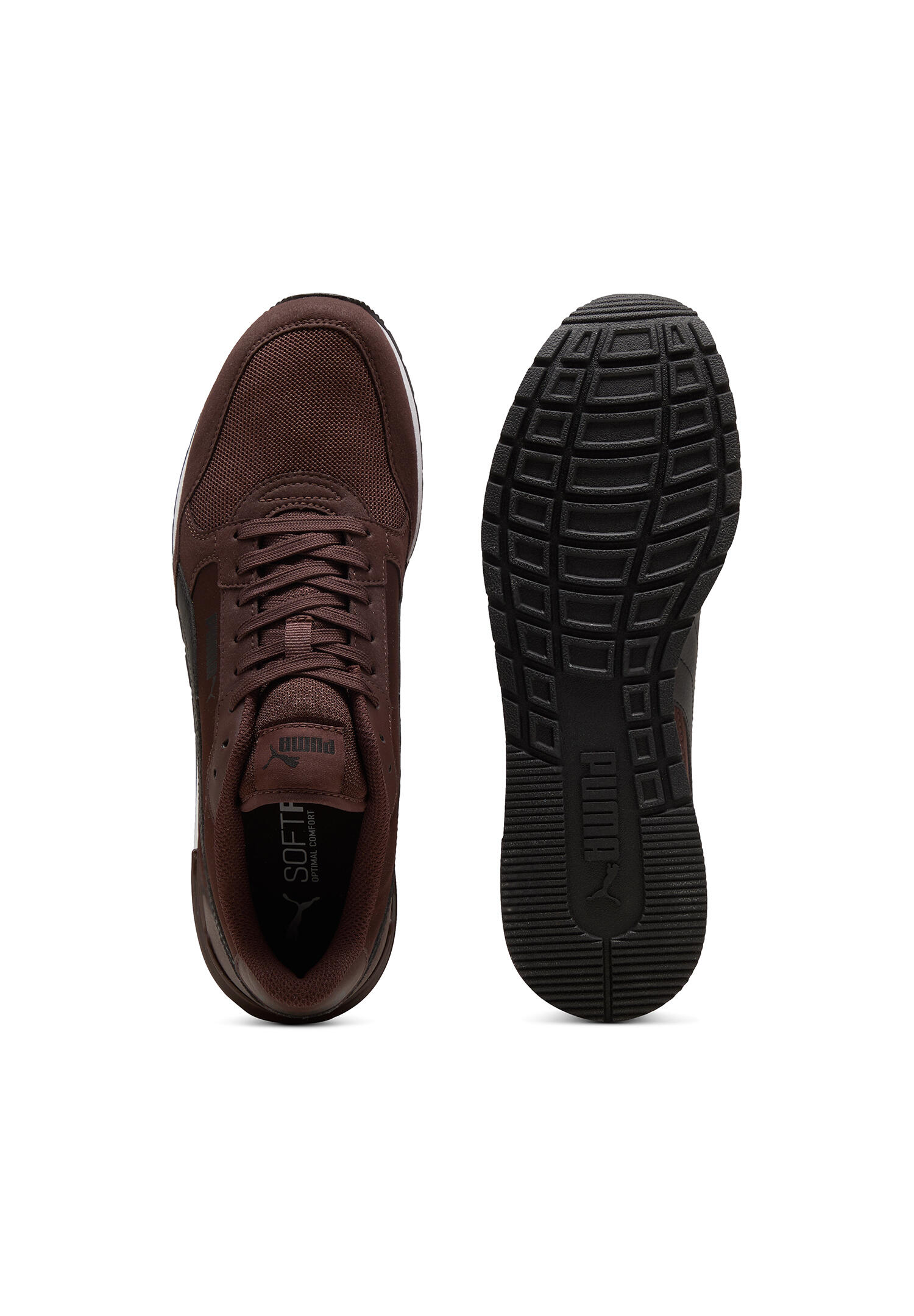 Puma ST Runner v4 Full NL/MESH Unisex Sneaker Turnschuhe 404743 03 Brown-Black 3/5