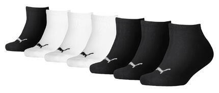 Puma KIDS INVISIBLE Unisex Socken Sneaker für Mädchen und Jungen 7 Paar
