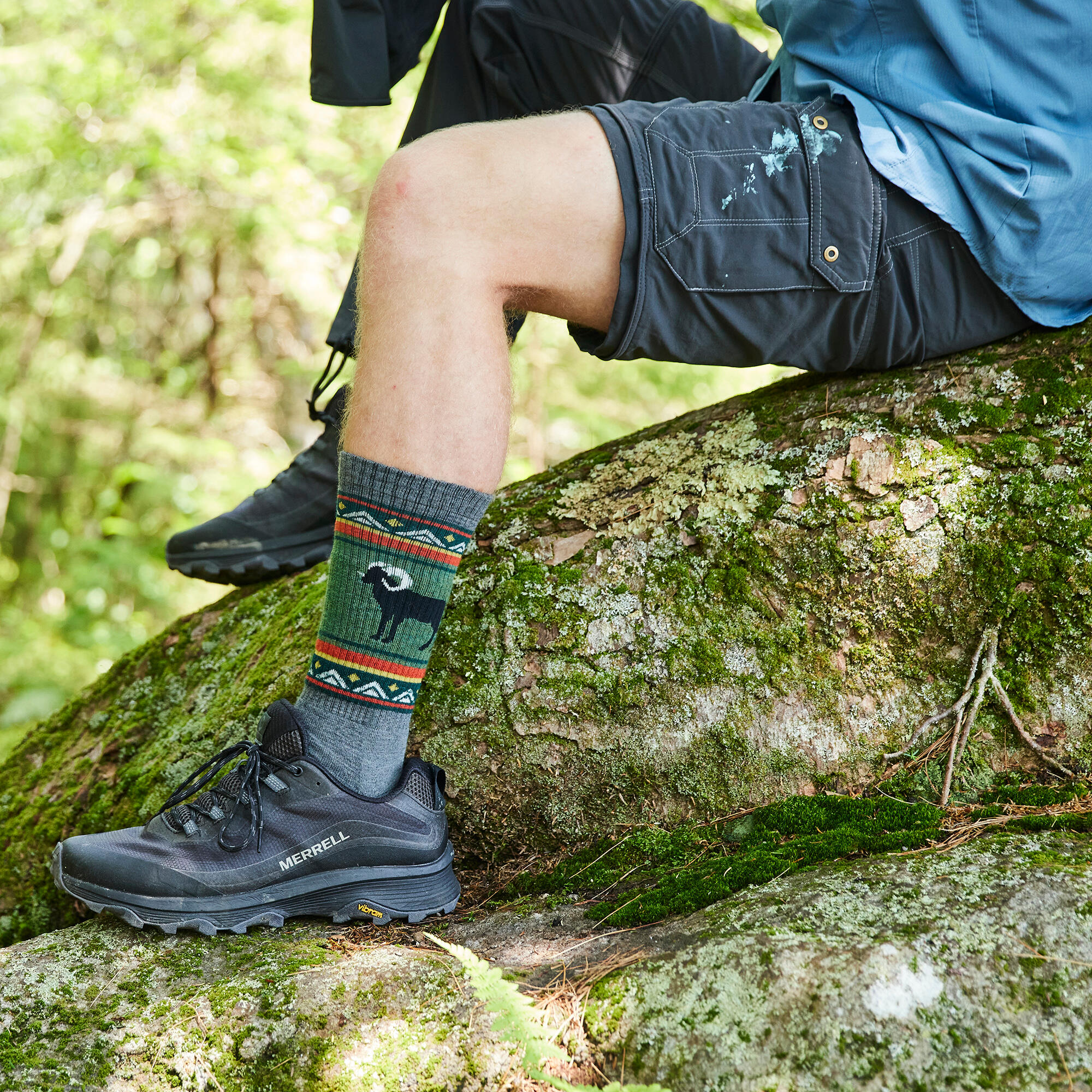 Darn Tough Chaussettes Homme Bottes Mi-Épaisses Randonnée Motif Mérinos 5/5