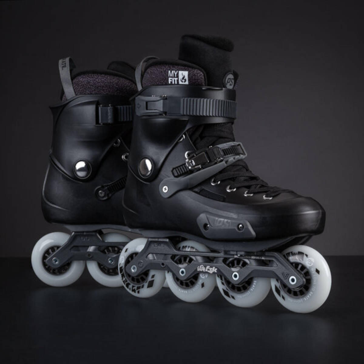Rolki Powerslide Zoom Pro 80 Black 5/7