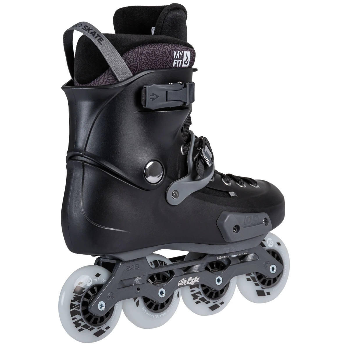 Rolki Powerslide Zoom Pro 80 Black 4/7