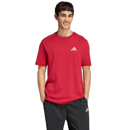 ADIDAS t‑shirt homme graphic rouge, coupe régulière