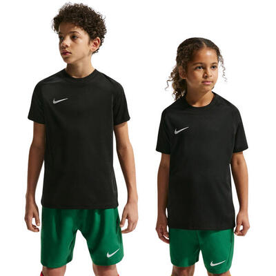Nike dri-fit sportshirt kinderen, korte mouwen, zwart