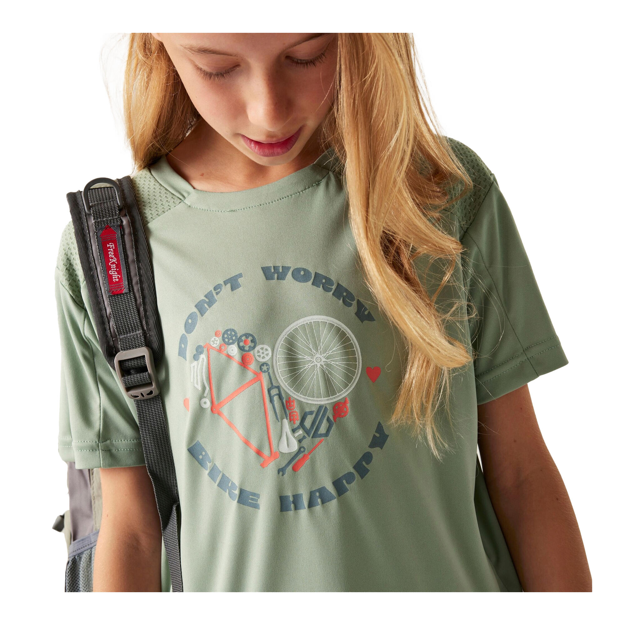 Tshirt Motif/style Imprimé TRACKSTAND Enfant (Vert Pâle) 3/5