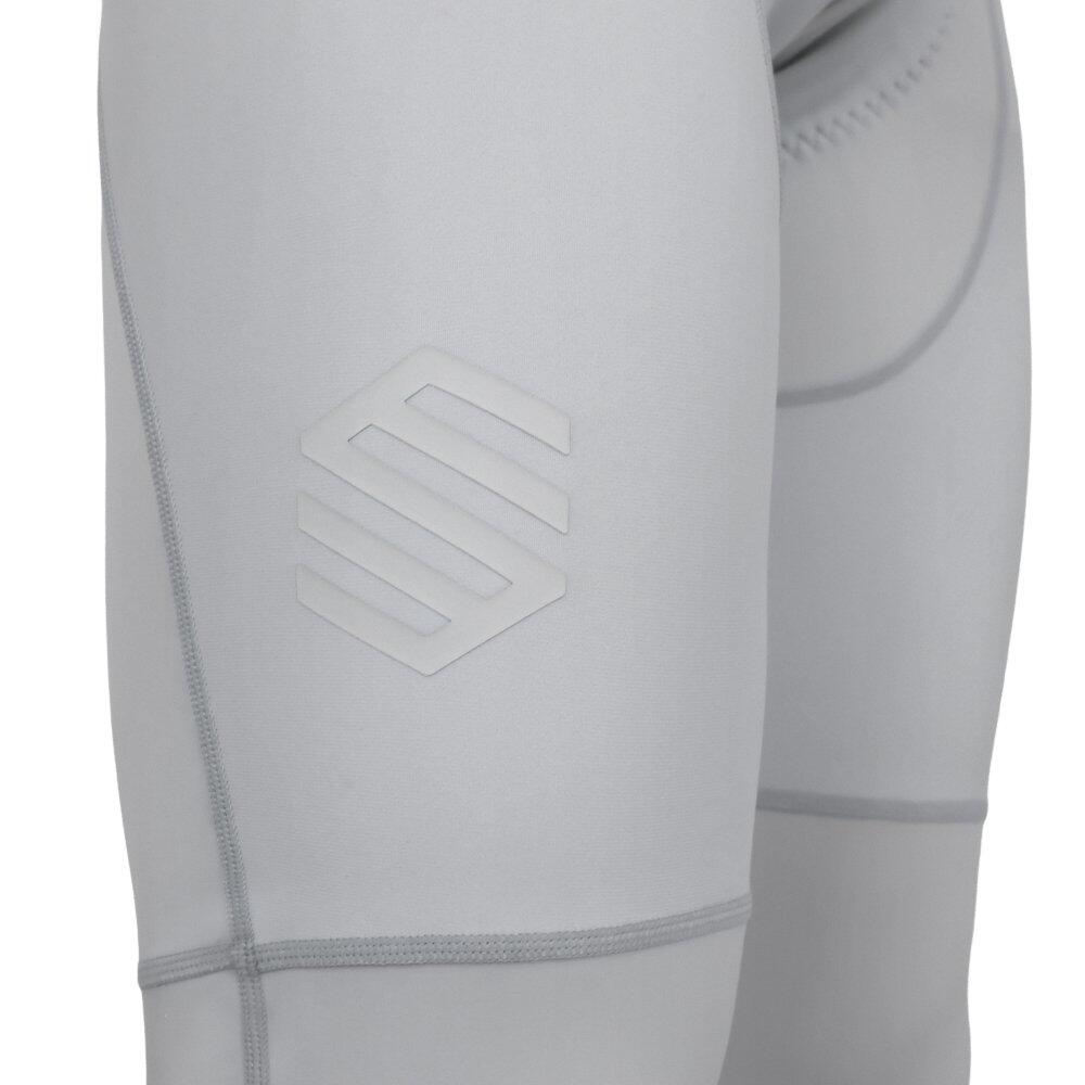 Herren Radsport lange fahrradträgerhose für SRX Supreme Gray Grau 4/8