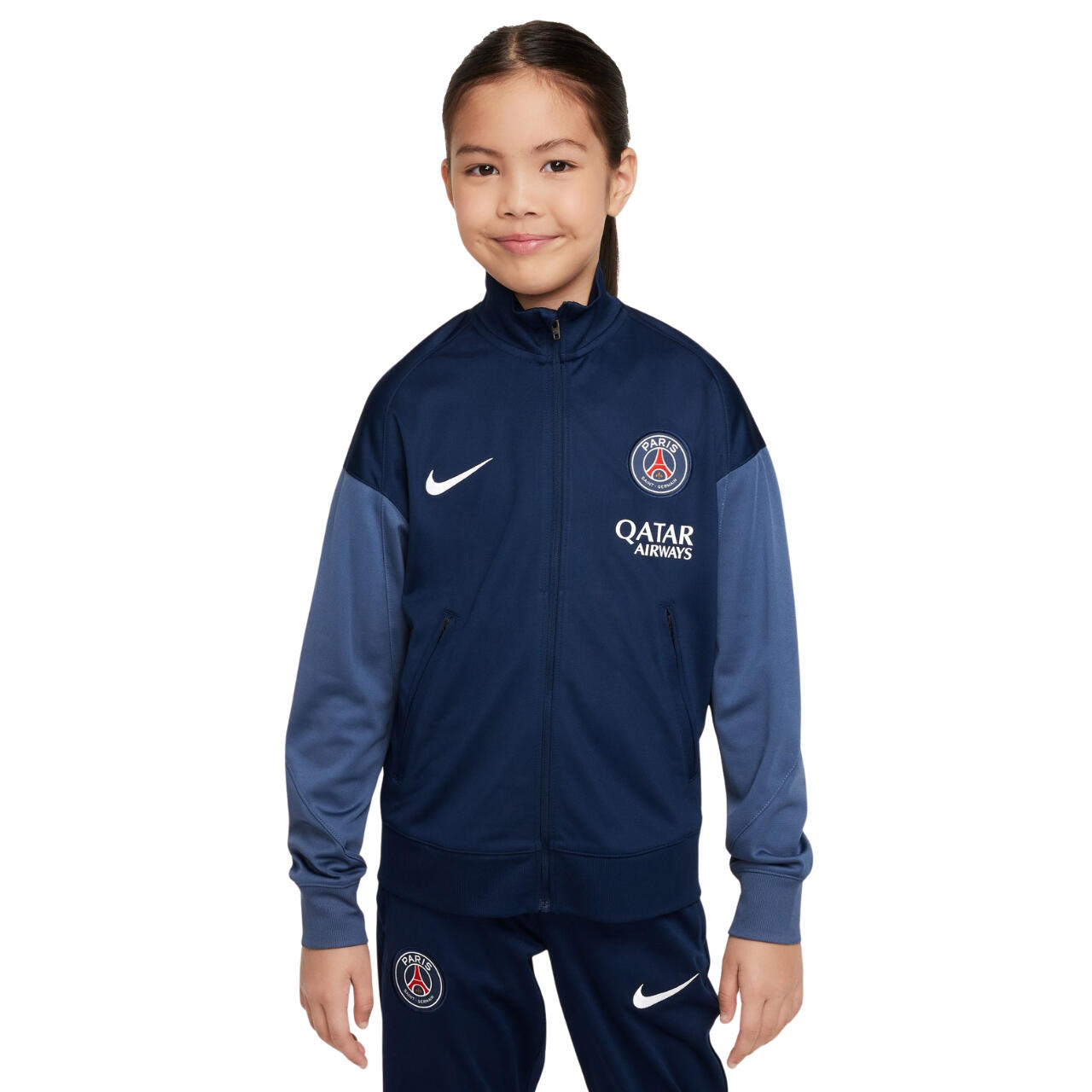 Tuta sportiva bambino Nike blu navy 3/7