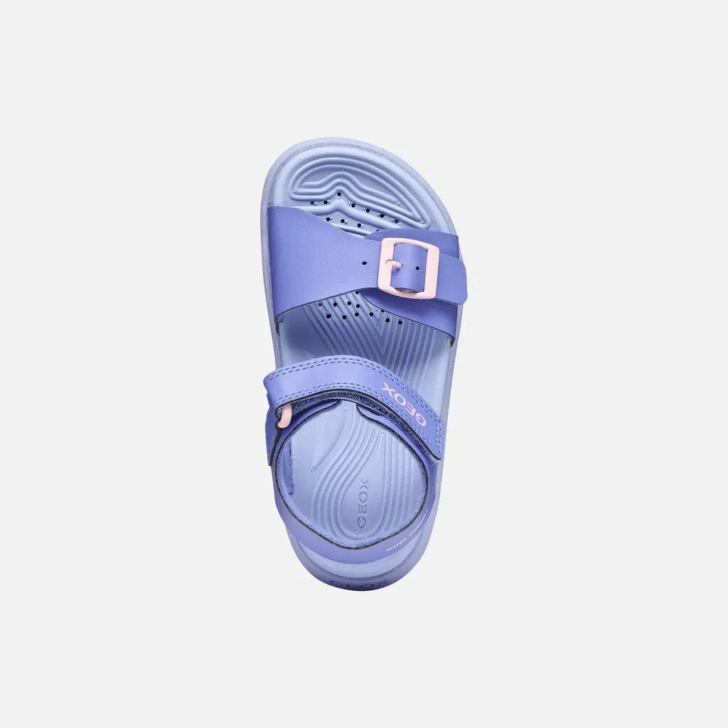 Sandales Fille SANDAL FUSBETTO GIRL Lilas Foncé/Rose 7/7