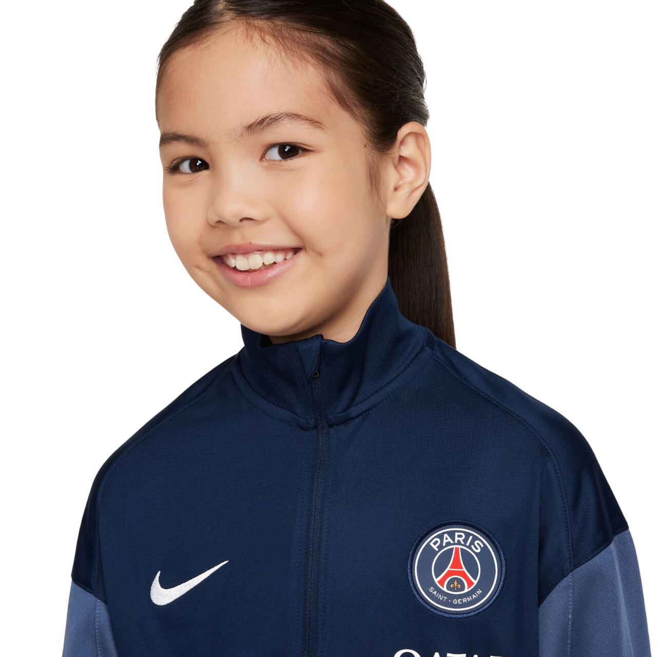 Tuta sportiva bambino Nike blu navy 5/7