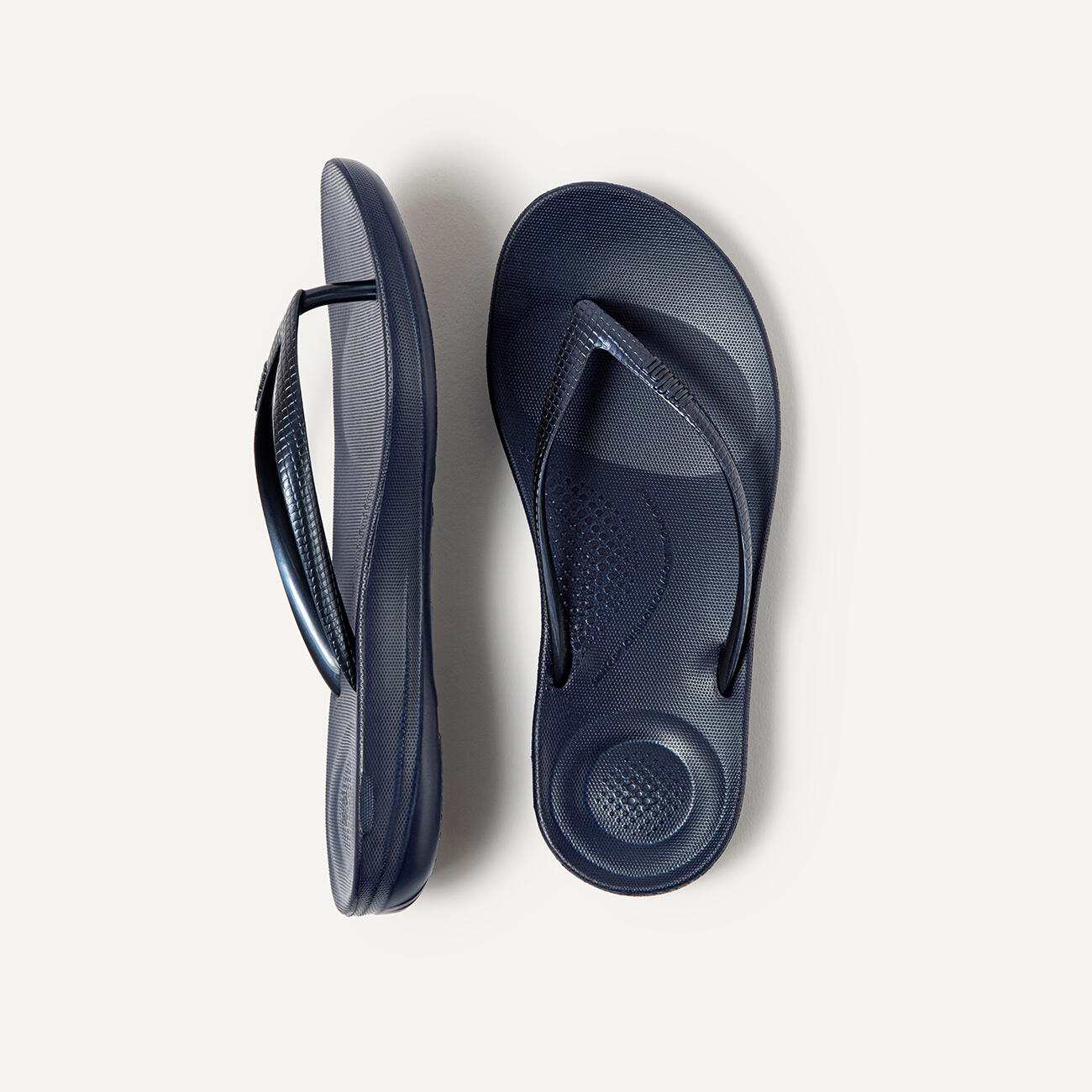 FITFLOP FitFlop Iqushion Ergonomic Flip-Flops TPU  MIDDERNACHTBLAUW 41 5/7