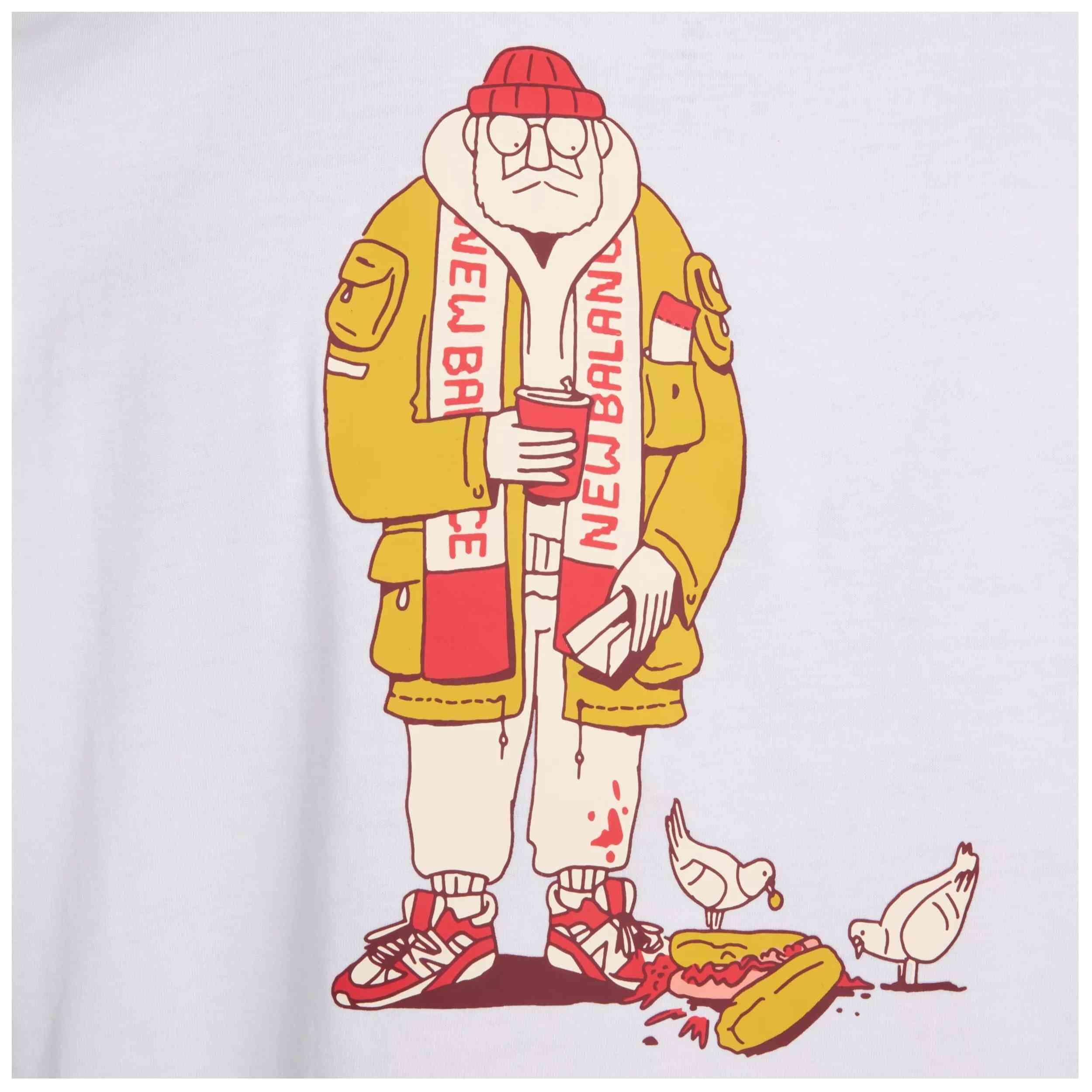 T-shirt met korte mouwen New balance model MT53931 voor mannen 5/5