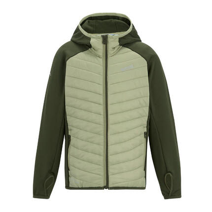 Veste Matelassée ANDRESON Enfant (Kaki Foncé / Sauge Clair)