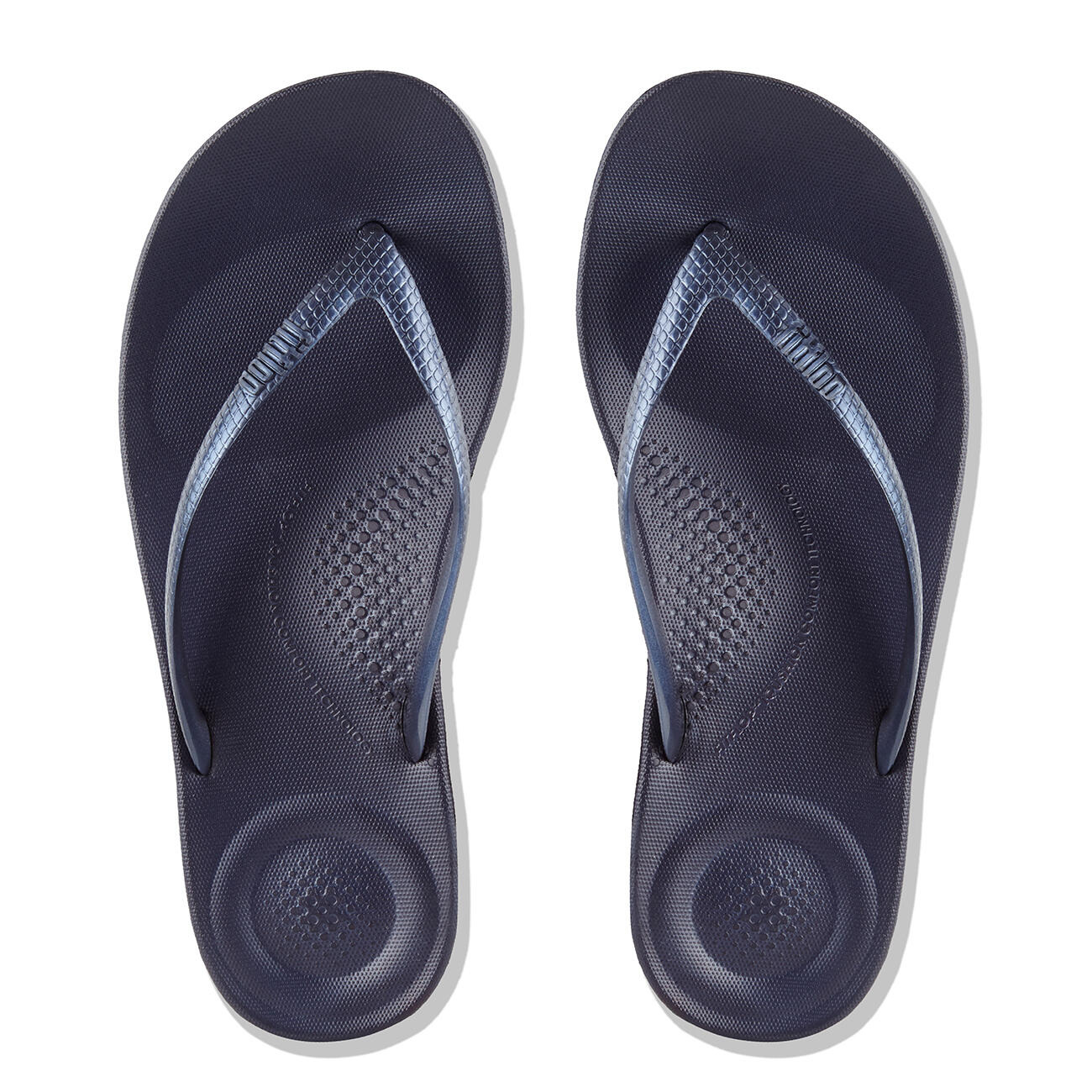FITFLOP FitFlop Iqushion Ergonomic Flip-Flops TPU  MIDDERNACHTBLAUW 41 4/7