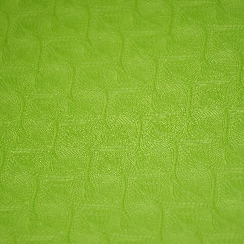 Tpe 2-Layer Yoga Mat 6mm Green/Black