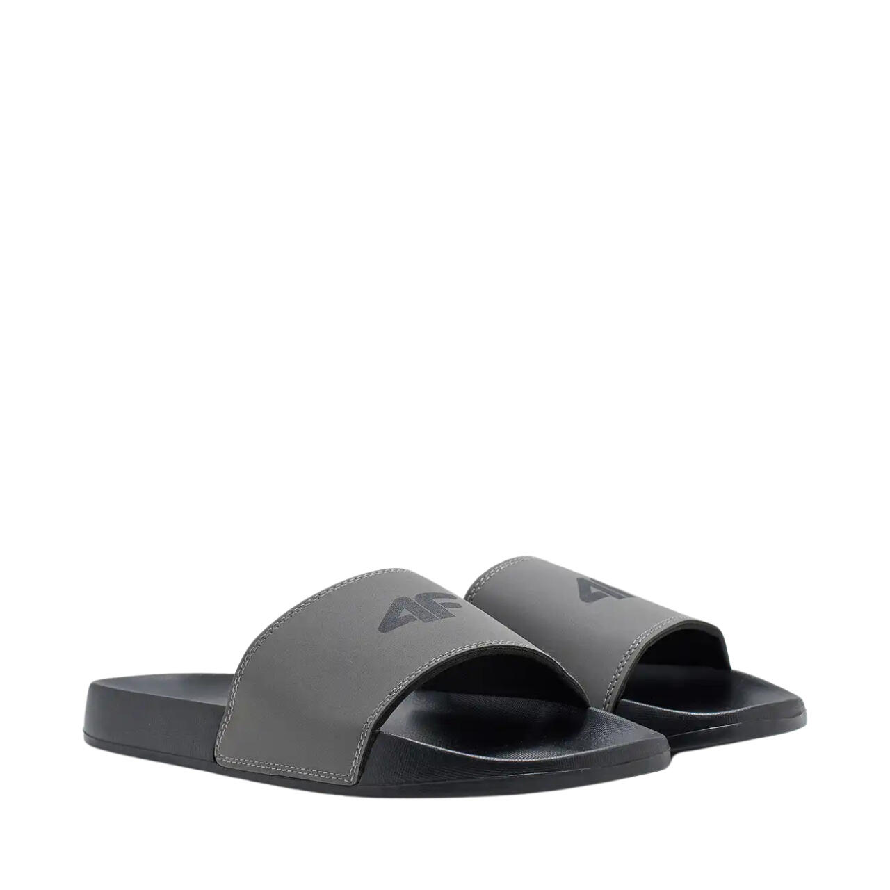 4F M011 herenslippers grijs 2/6