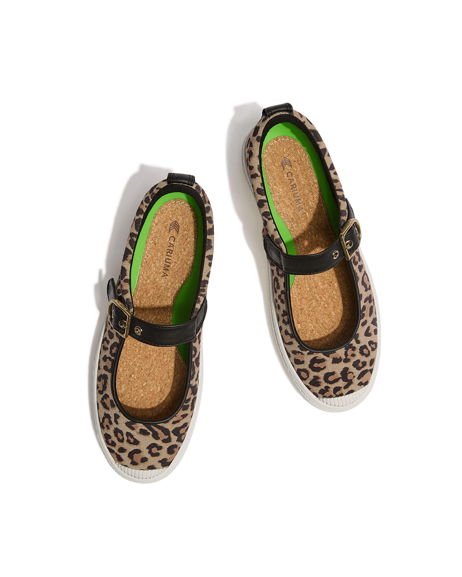 Buty damskie Cariuma OCA SUEDE MARY JANE LEOPARD PRINT 4/5