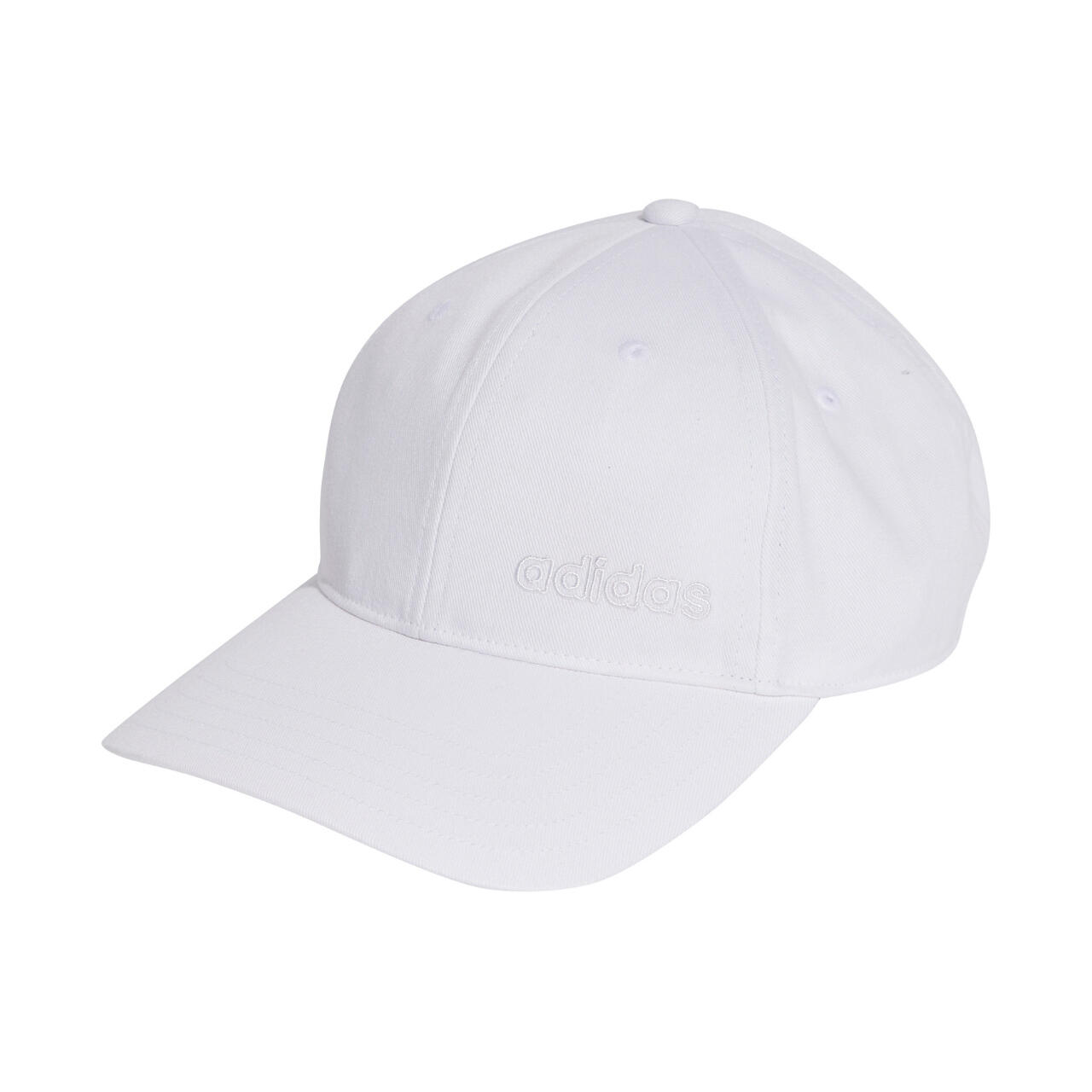 Șapcă adidas Baseball Outline Linear, bumbac 100%, vizieră curbată