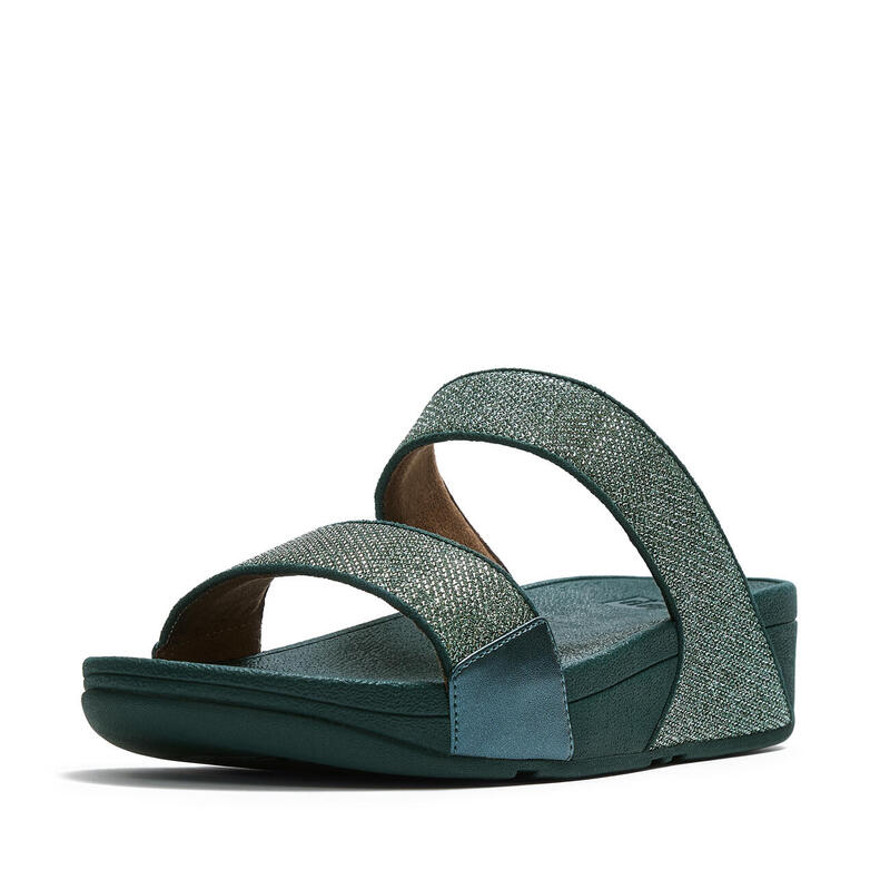 FITFLOP FitFlop Lulu Shimmerglitz Slides  DIEPE OCEAAN 41