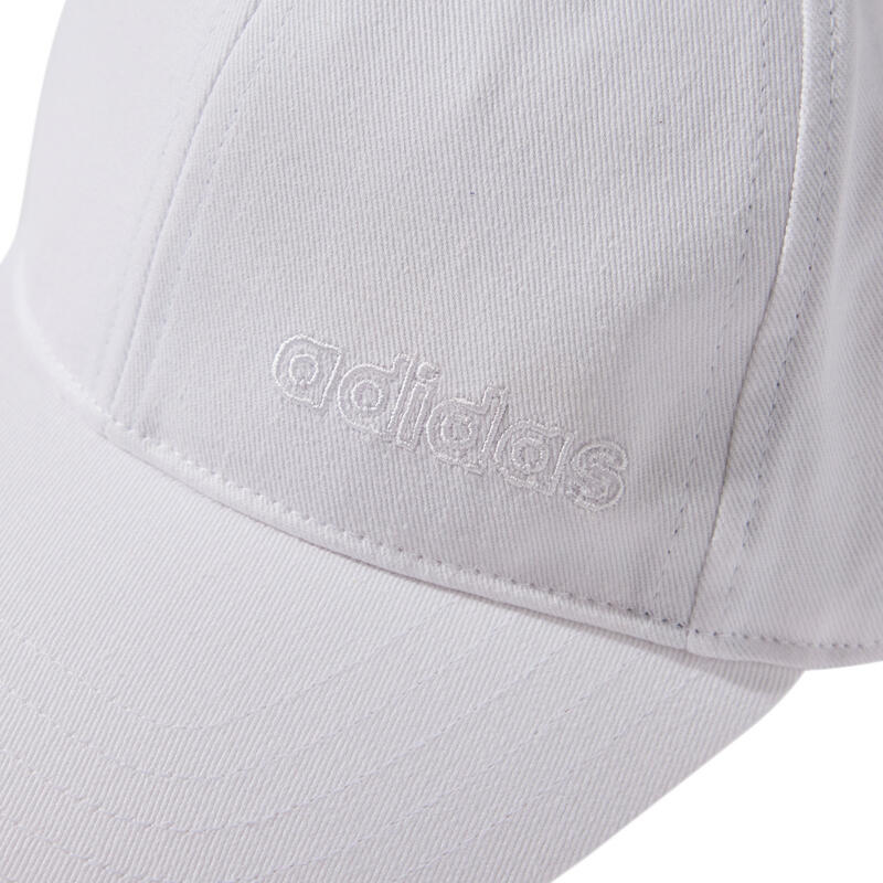 Șapcă adidas Baseball Outline Linear, bumbac 100%, vizieră curbată