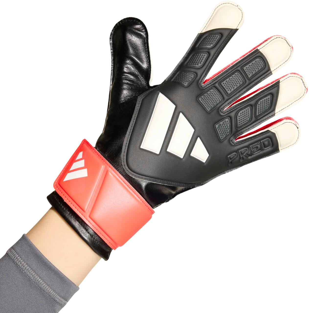 adidas Predator Training keepershandschoenen voor kinderen - wit, zwart en rood 2/7