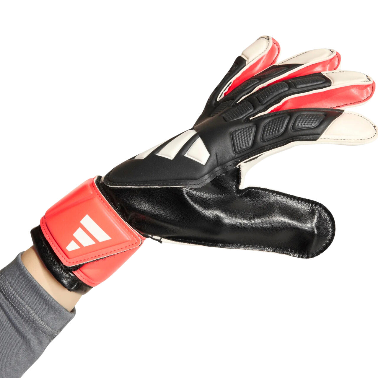 adidas Predator Training keepershandschoenen voor kinderen - wit, zwart en rood 5/7