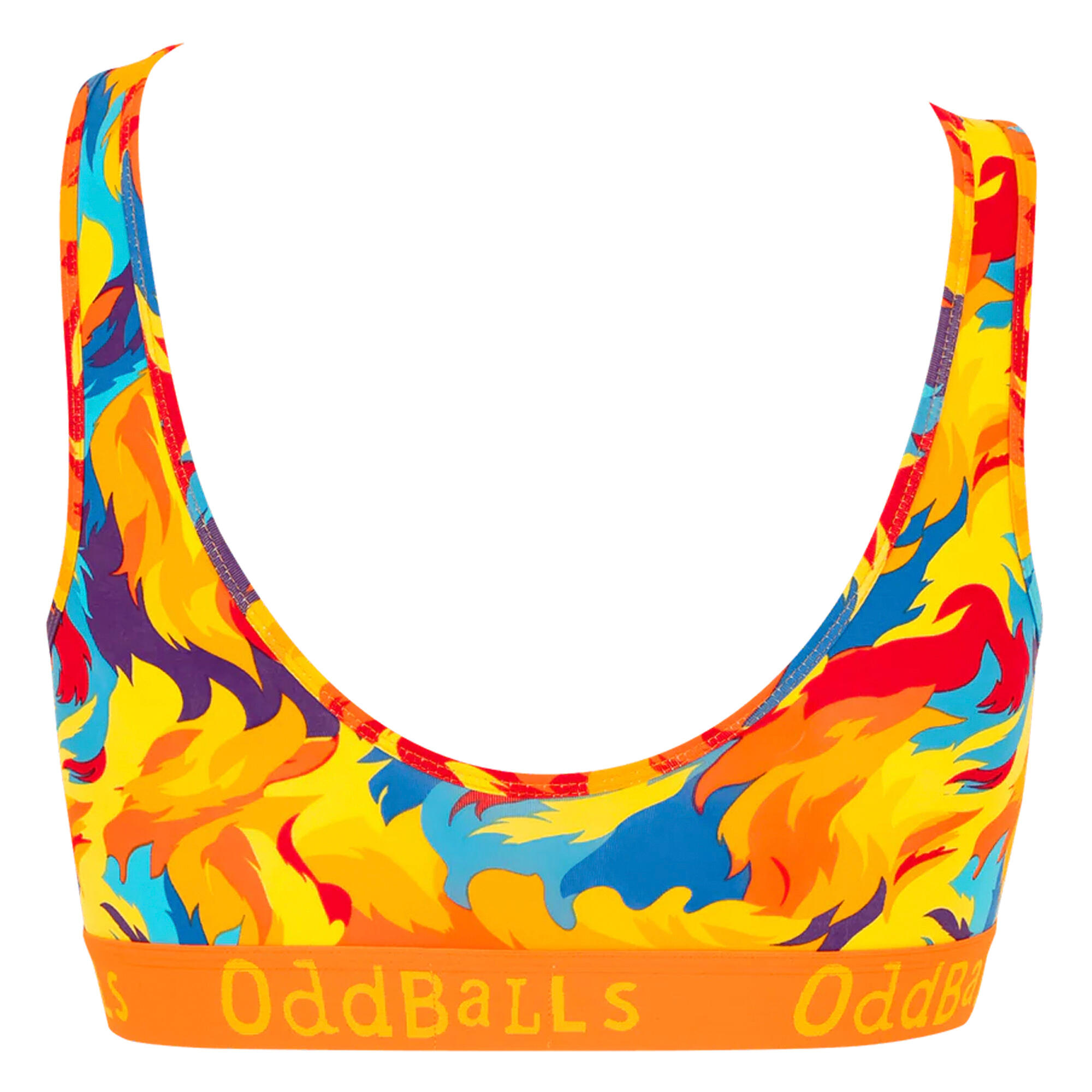 OddBalls - Brassière Femme Coton Colorée | Douce Sans Armature Quotidienne 2/3