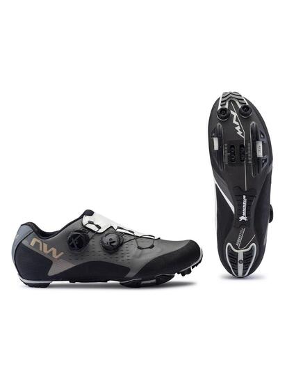 Buty rowerowe MTB męskie NORTHWAVE GHOST PRO Team Edition szare