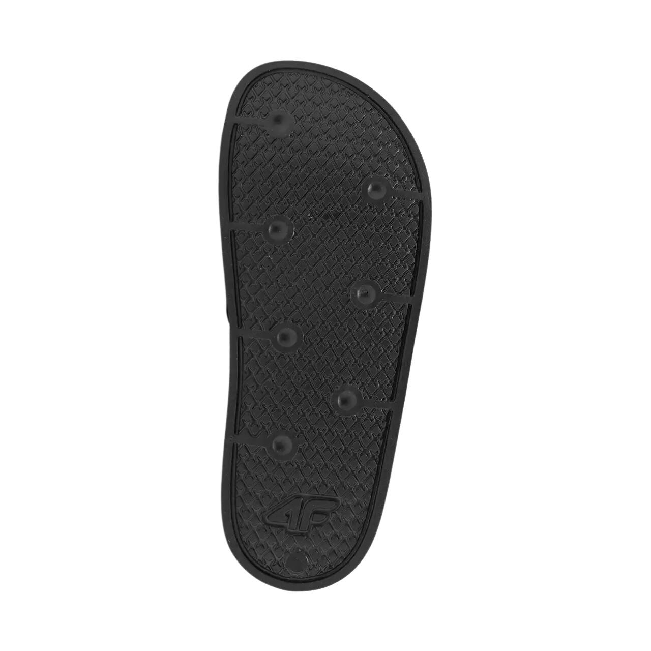 4F F010 Damen Flip-Flops schwarz - EVA-Sohle, profilierte Innensohle 6/6