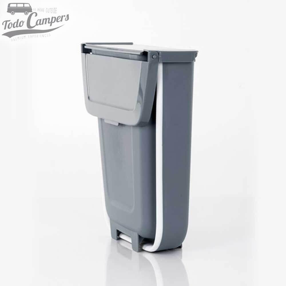 Papelera plegable de silicona con tapa - 8 litros 2/7