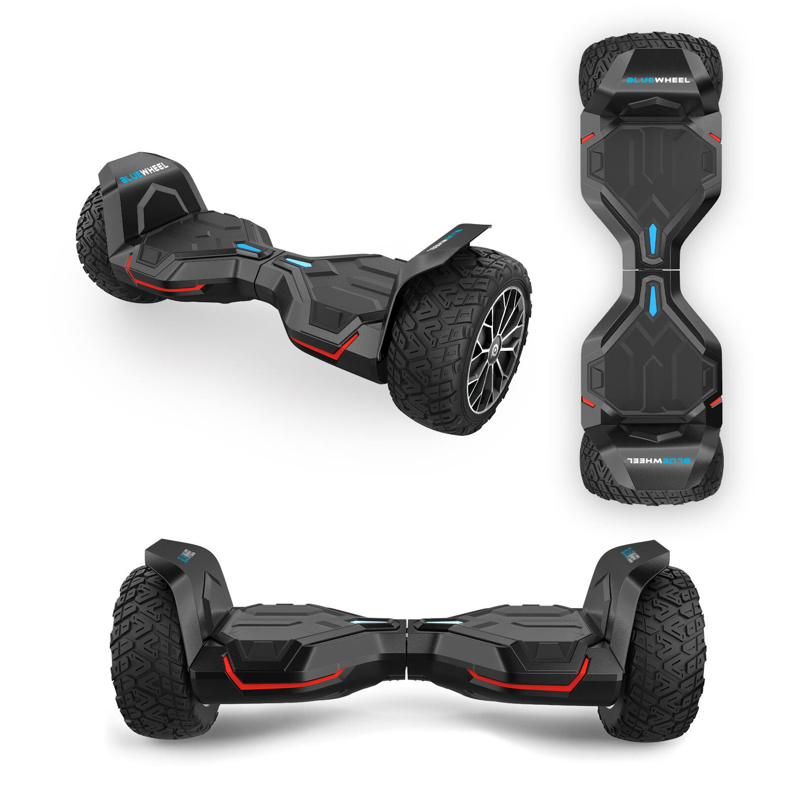 Bluewheel HX510 Hoverboard 8,5", App, Offroad, 15 km/h, LED 5/6