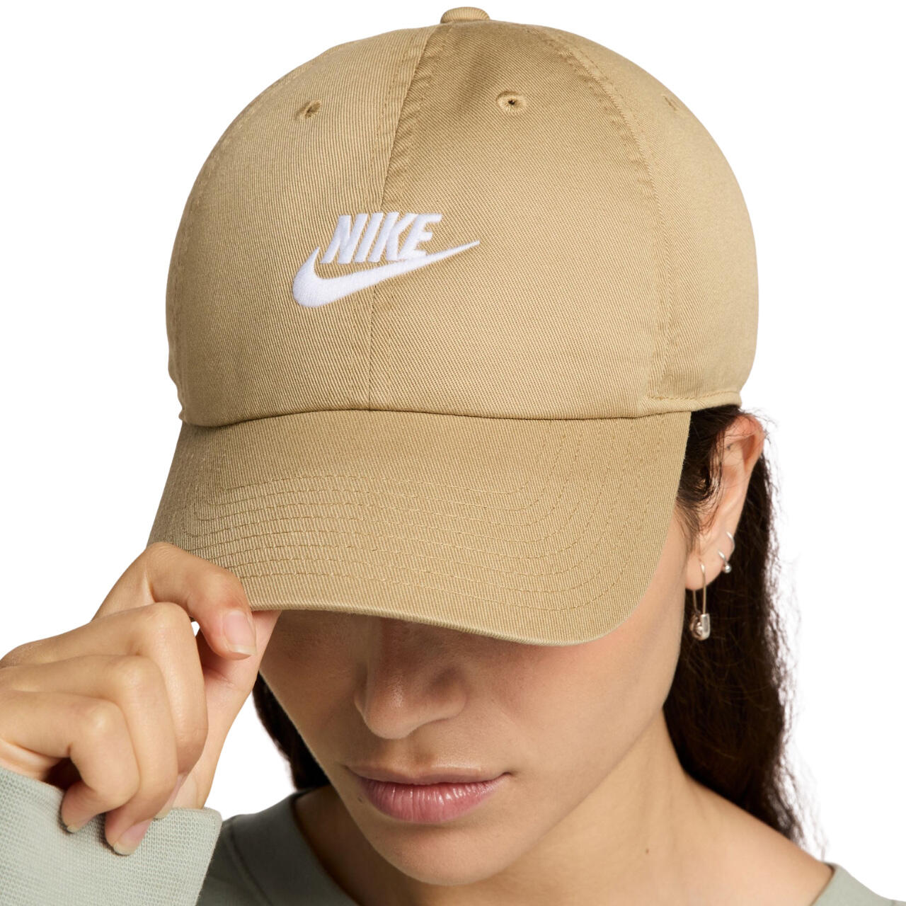 Boné unissexo com pala Nike Club 6/7