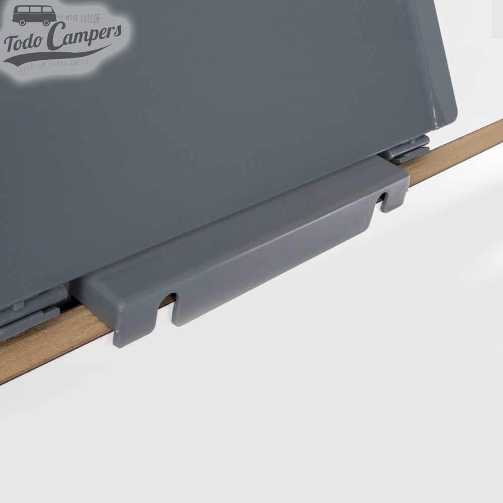 Papelera plegable de silicona con tapa - 8 litros 4/7