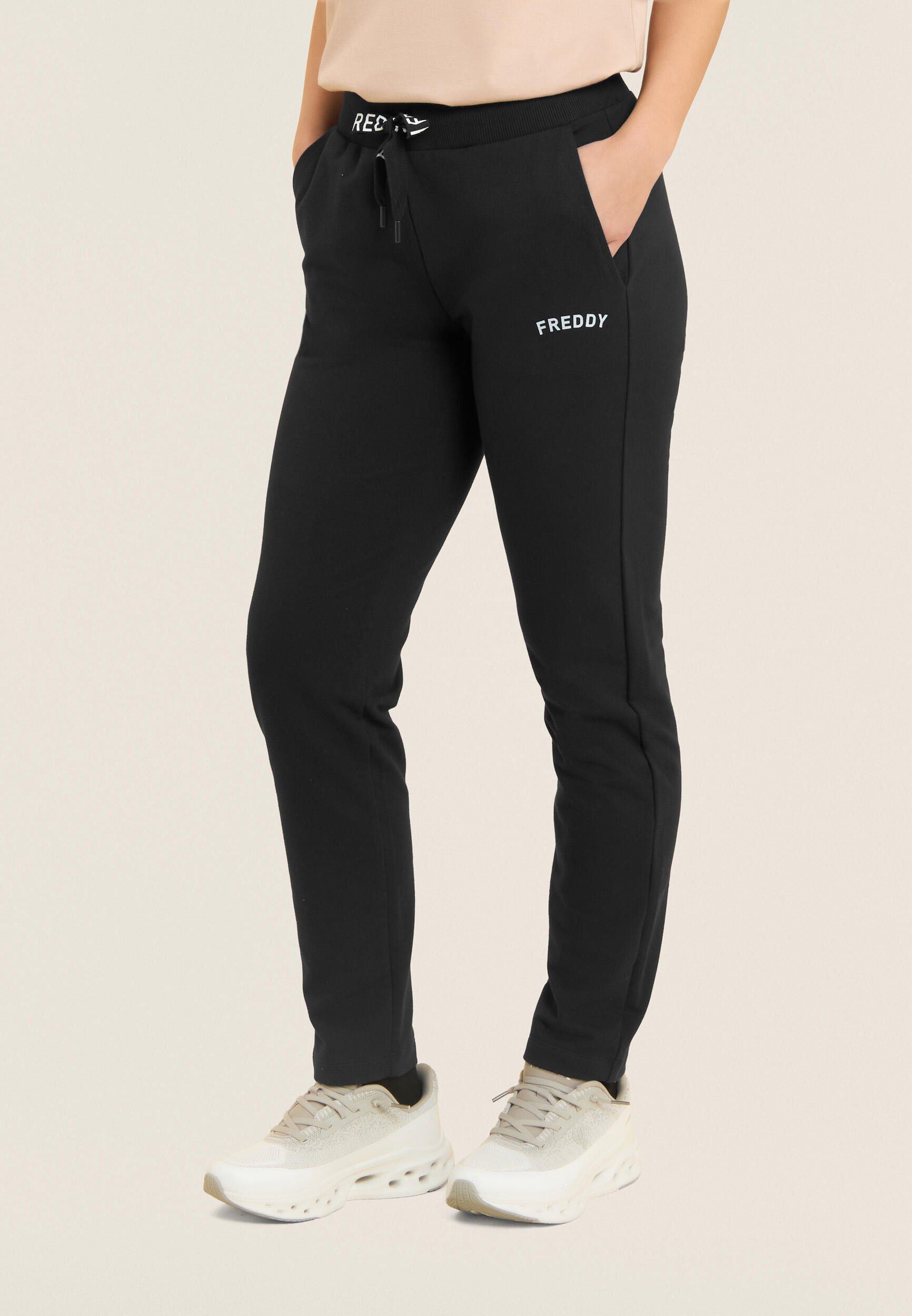 Pantaloni a Fondo Dritto con Coulisse logata FREDDY 2/5