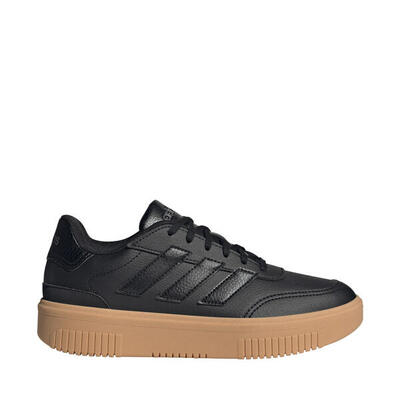 Adidas courtblock damesschoenen - zwart, synthetisch